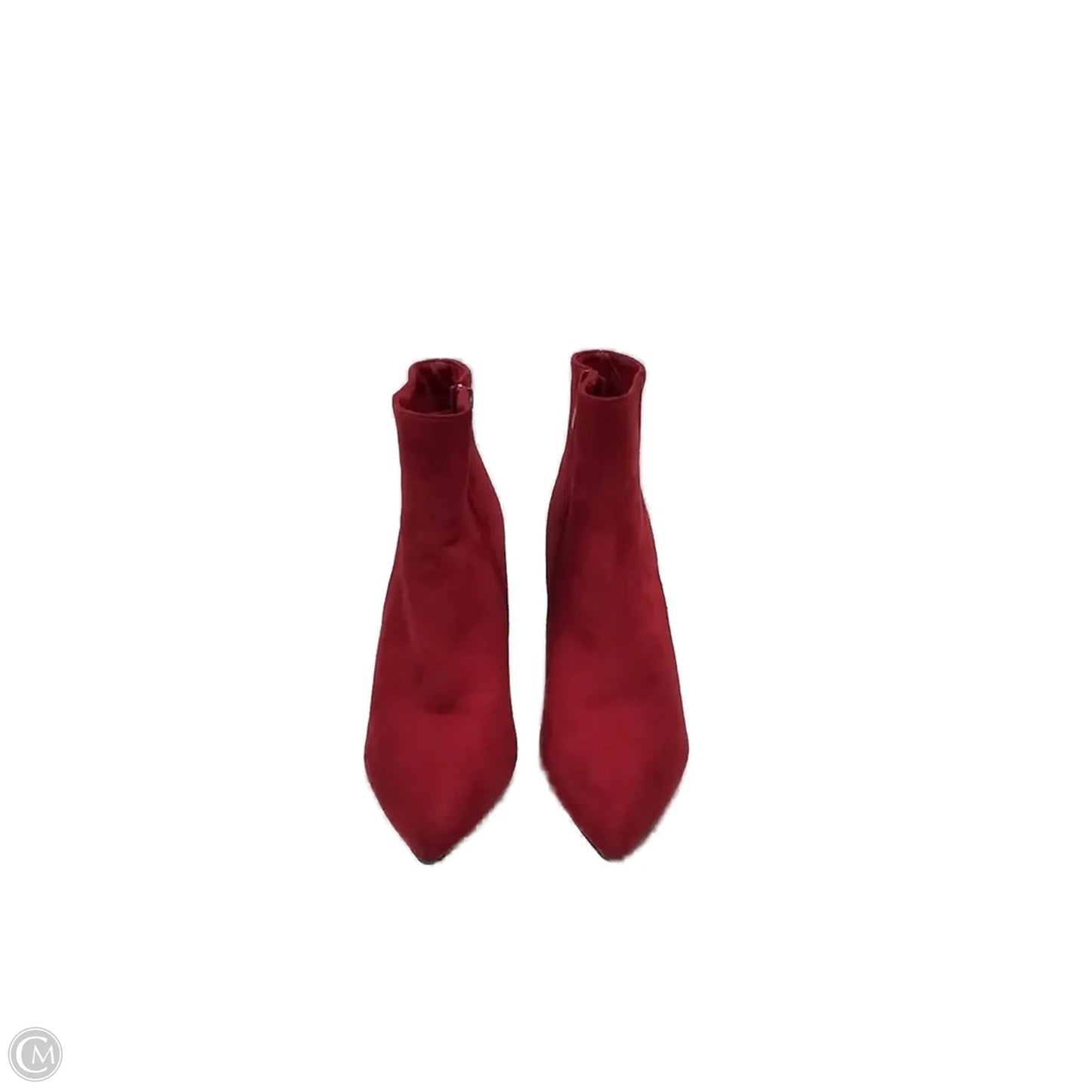 Boots Ankle Heels By Cmf In Red, Size: 8