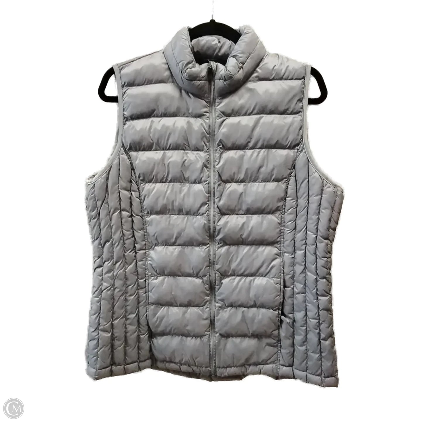 Vest Puffer & Quilted By 32 Degrees In Grey, Size: L