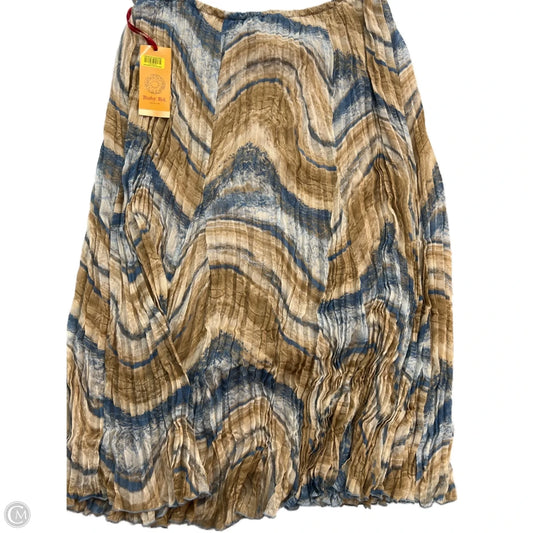 Skirt Maxi By Ruby Rd In Blue & Brown, Size: 18