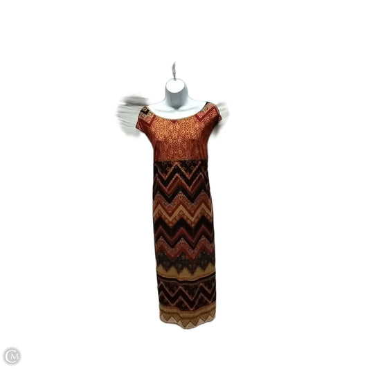 Dress Casual Midi By Cato In Multi-colored, Size: 24