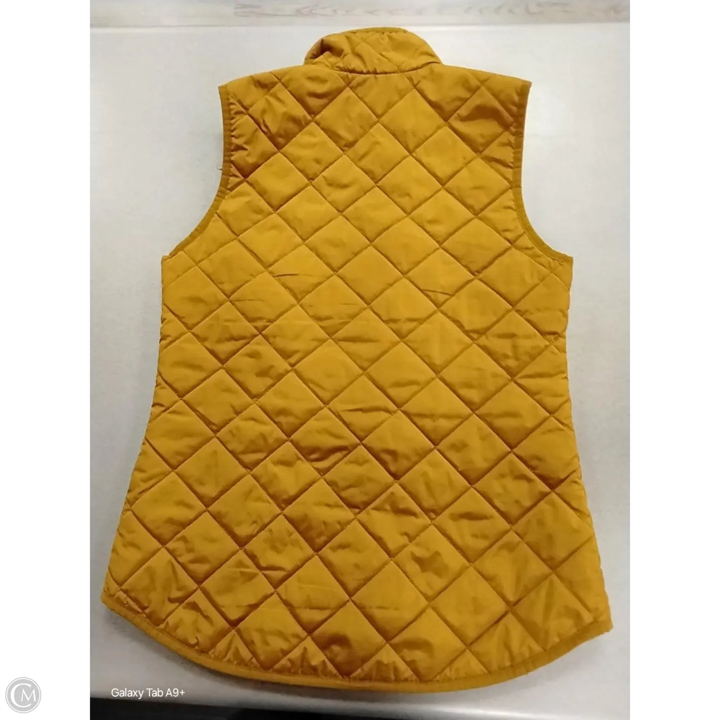 Vest Puffer & Quilted By Old Navy In Yellow, Size: Xs