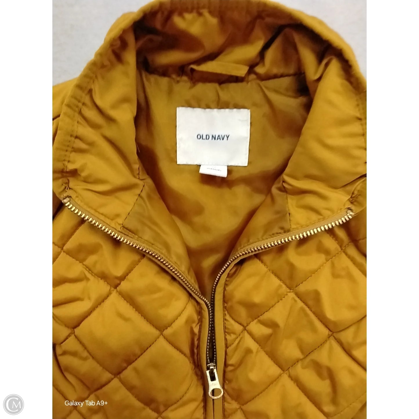 Vest Puffer & Quilted By Old Navy In Yellow, Size: Xs