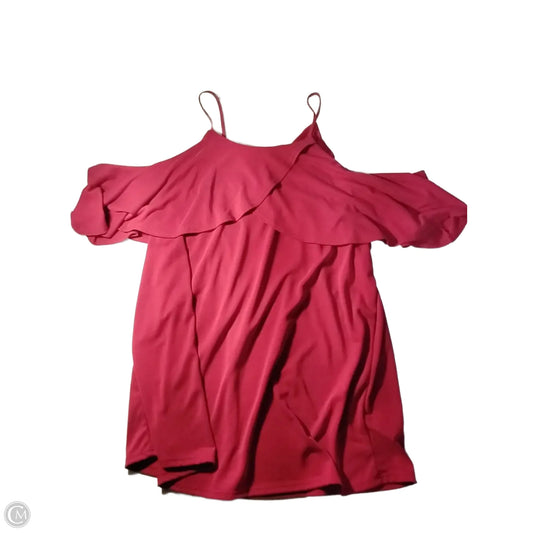 Blouse Sleeveless By Clothes Mentor In Pink, Size: L