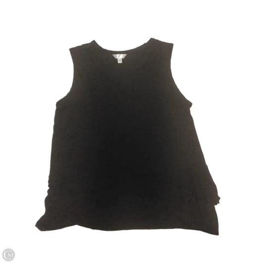 Top Sleeveless By Time And Tru In Black, Size: Xl