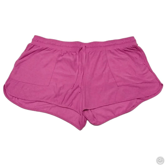 Athletic Shorts By Athletic Works In Pink, Size: Xxxl