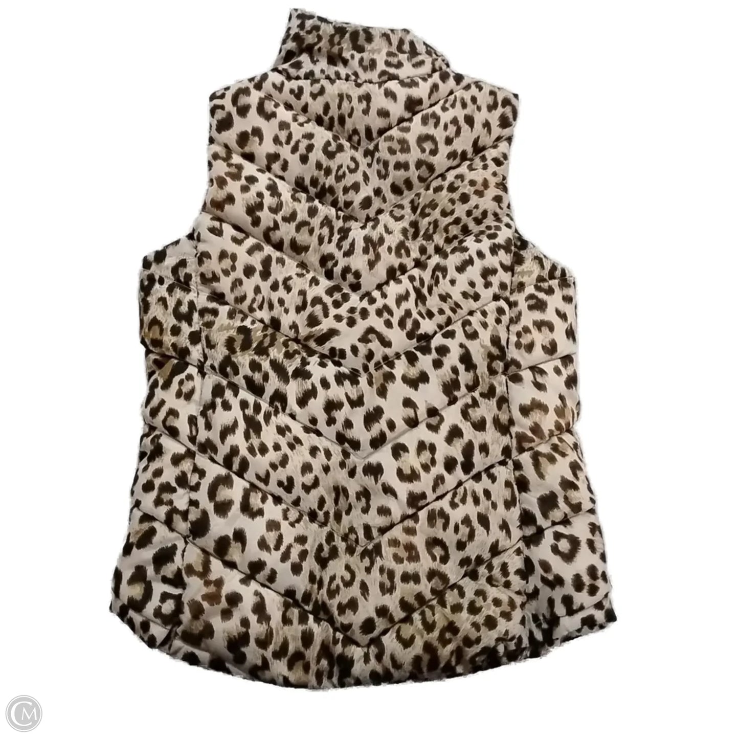 Vest Puffer & Quilted By So In Animal Print, Size: Xs