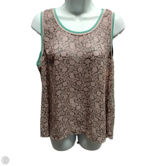 Blouse Sleeveless By Ya In Pink, Size: L