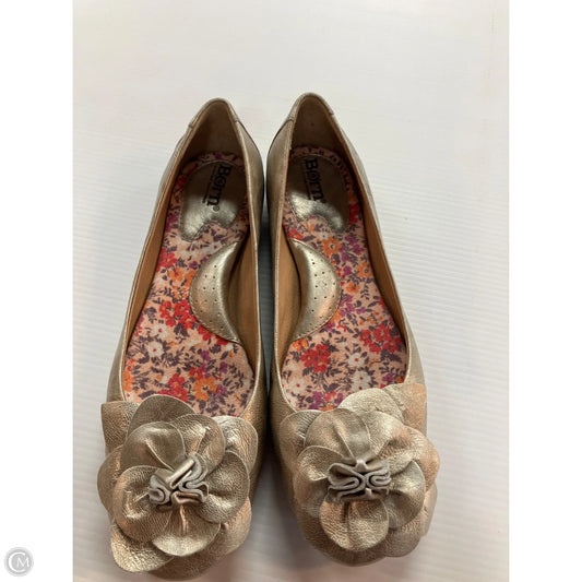 Shoes Flats By Born In Grey, Size: 9.5