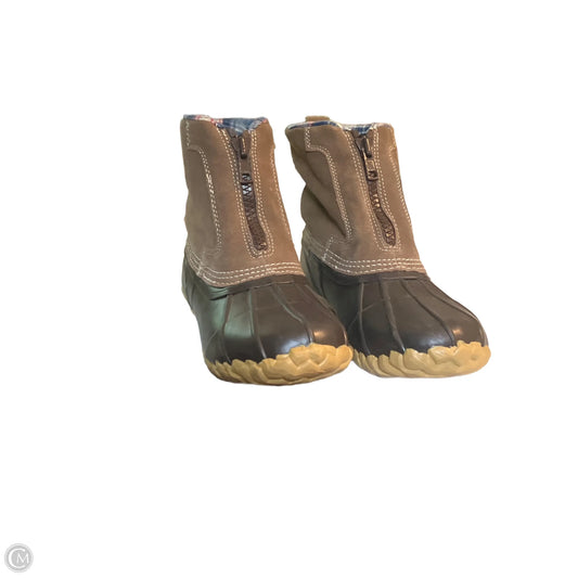 Boots Snow By Natural Reflections In Brown, Size: 7