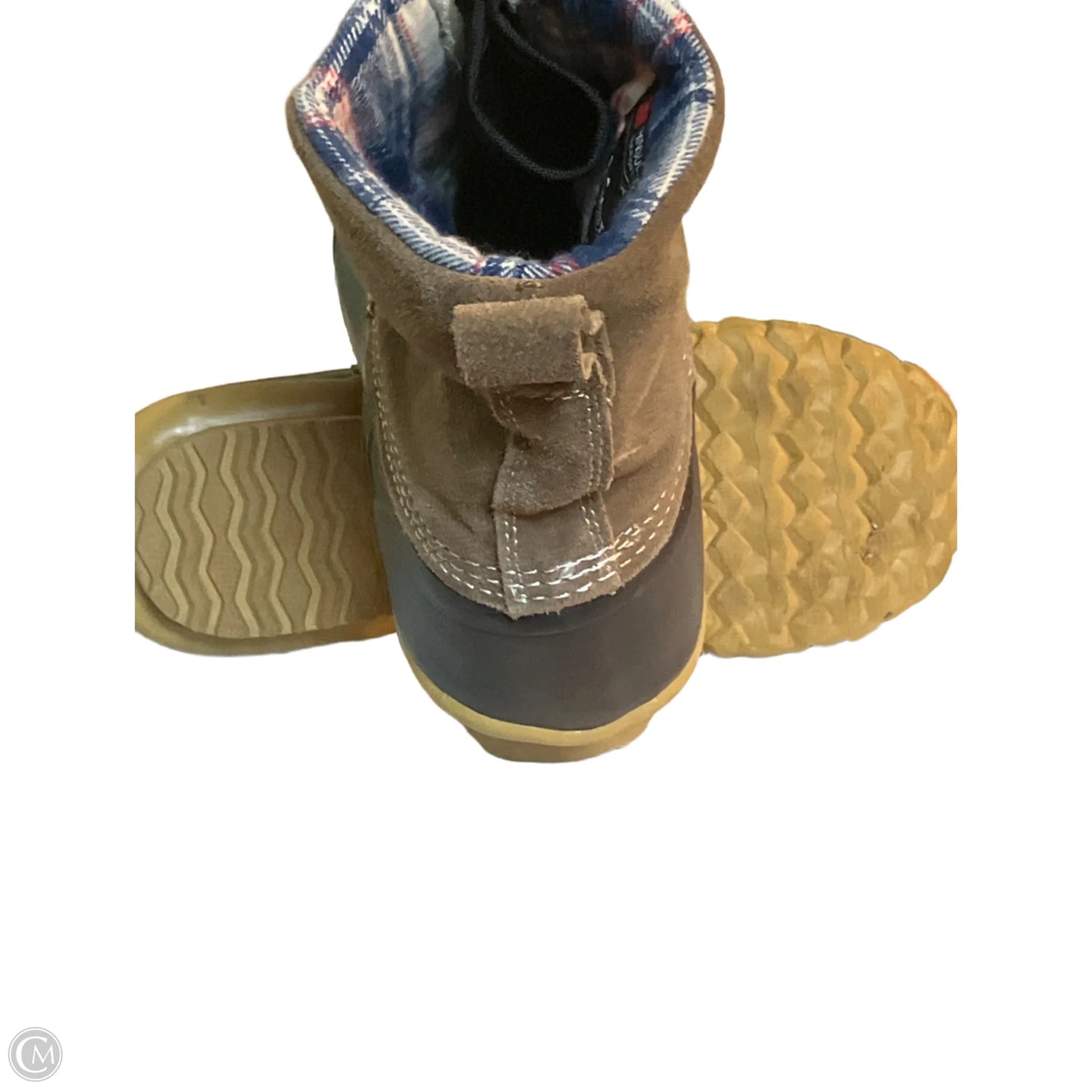 Boots Snow By Natural Reflections In Brown, Size: 7
