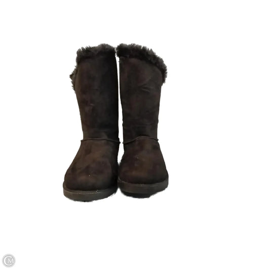 Boots Snow By Clothes Mentor In Black, Size: 9