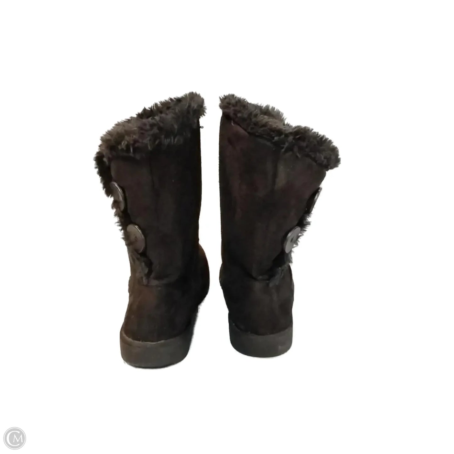 Boots Snow By Clothes Mentor In Black, Size: 9