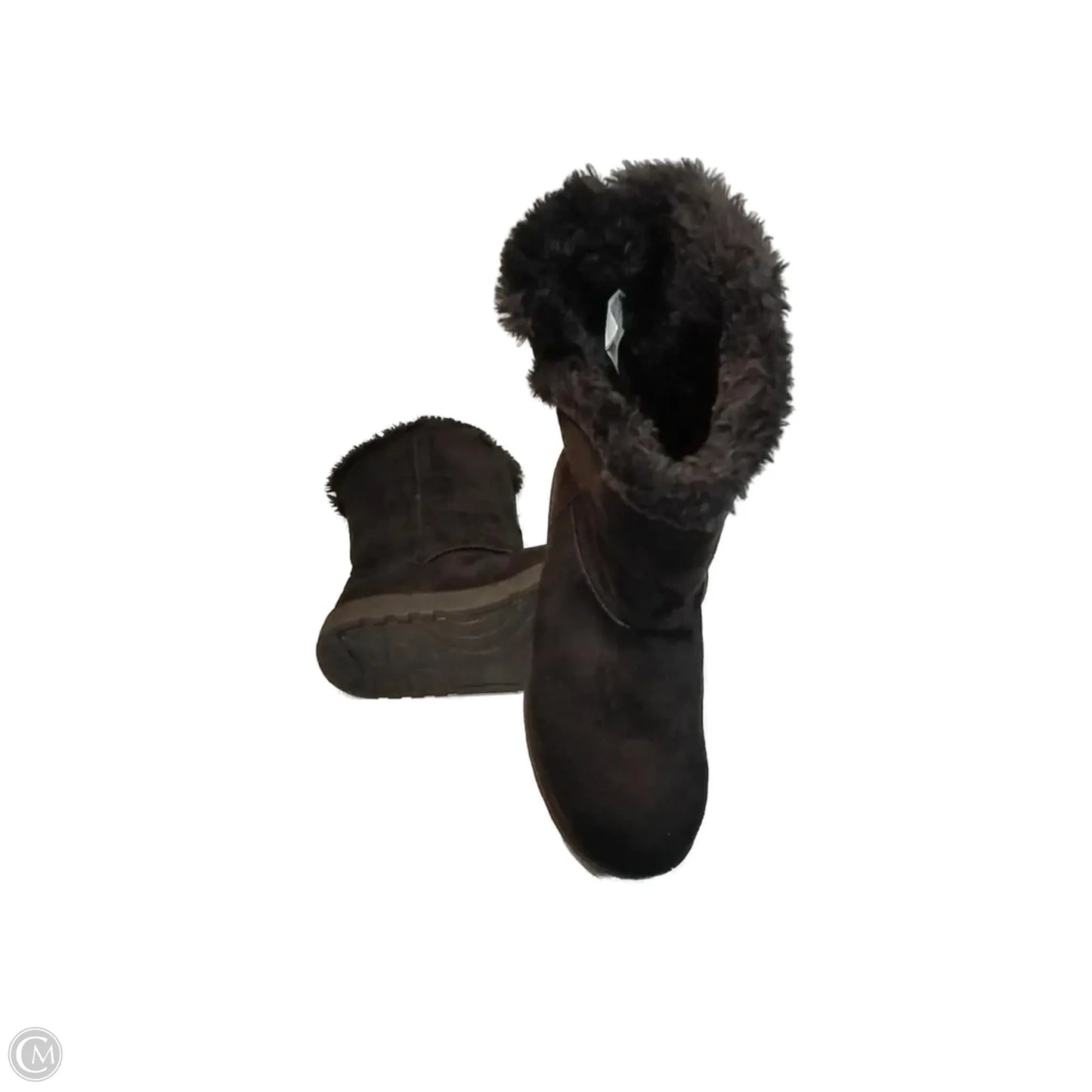 Boots Snow By Clothes Mentor In Black, Size: 9