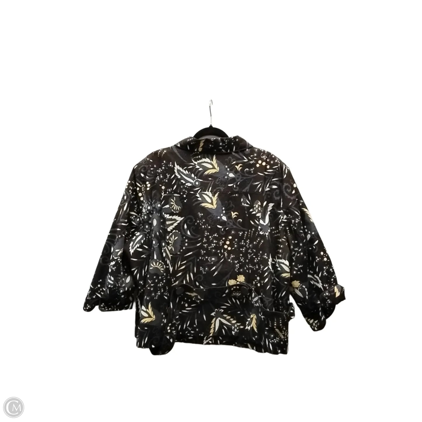 Blazer By Silkland In Brown, Size: 3x