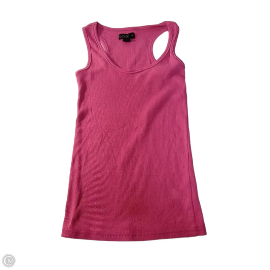 Tank Top By Love In Pink, Size: S