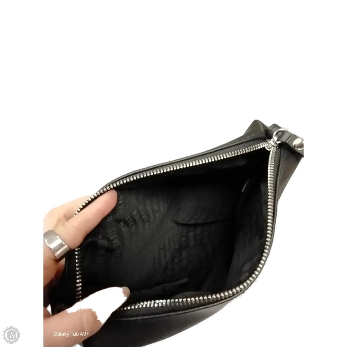 Crossbody Leather By Steve Madden, Size: Medium