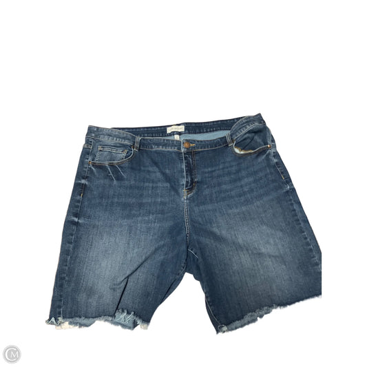 Shorts By Lane Bryant In Blue Denim, Size: 20