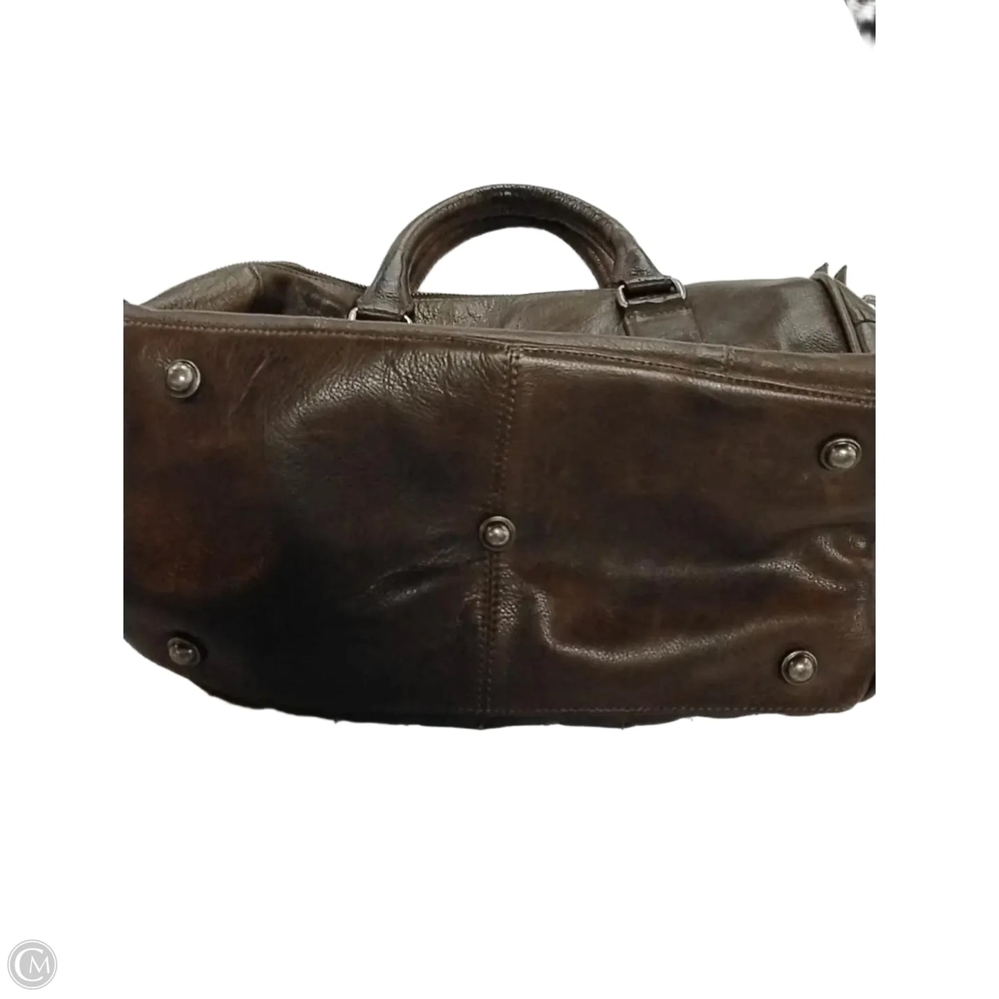 Handbag Leather By Isabella Fiore, Size: Large