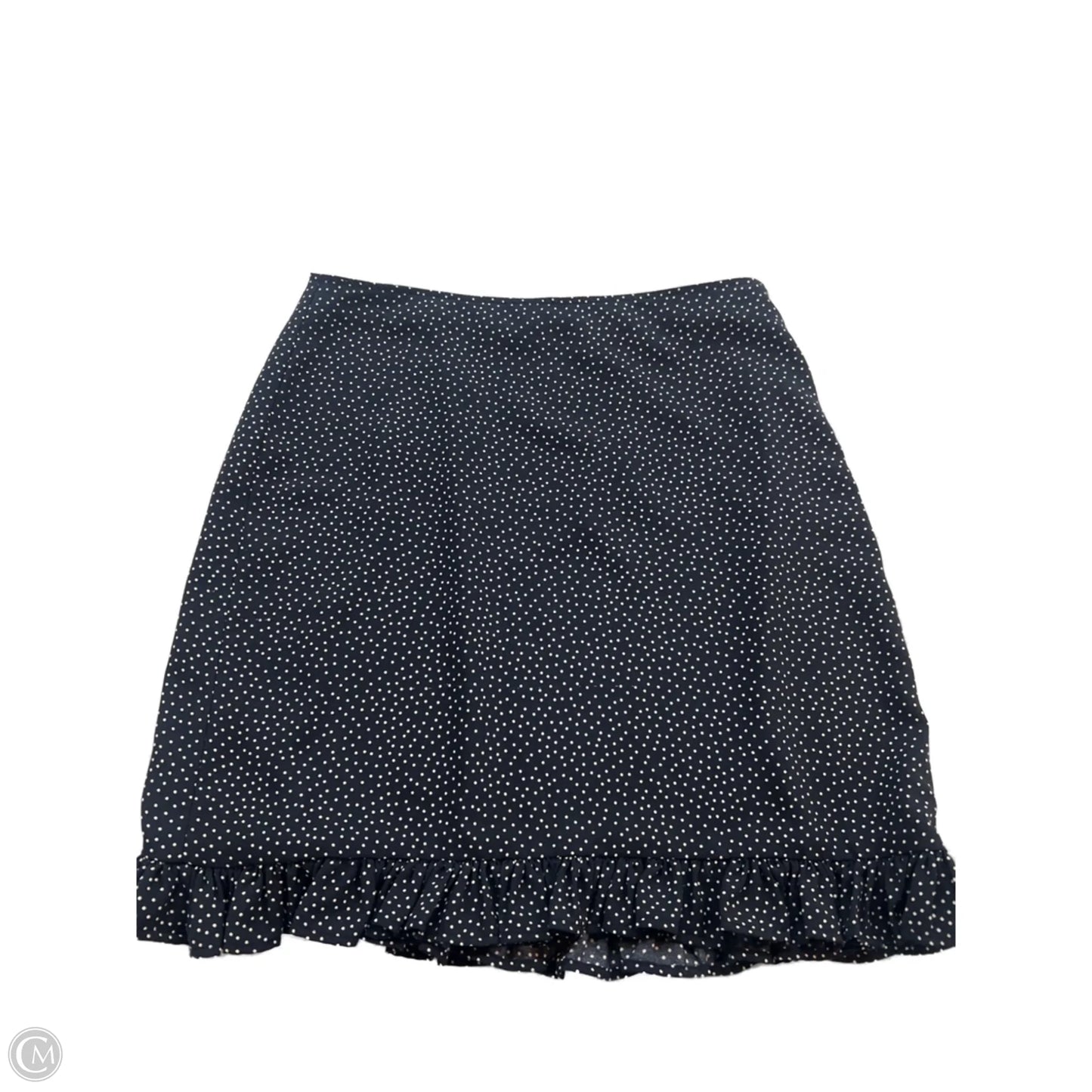 Skirt Midi By Loft In Polkadot Pattern, Size: M