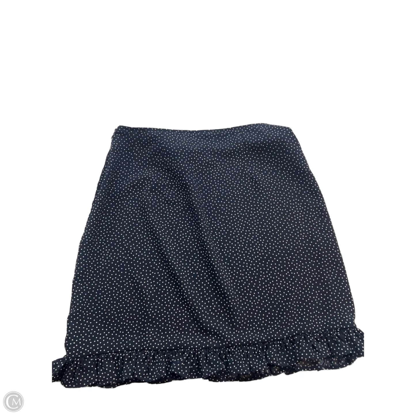 Skirt Midi By Loft In Polkadot Pattern, Size: M