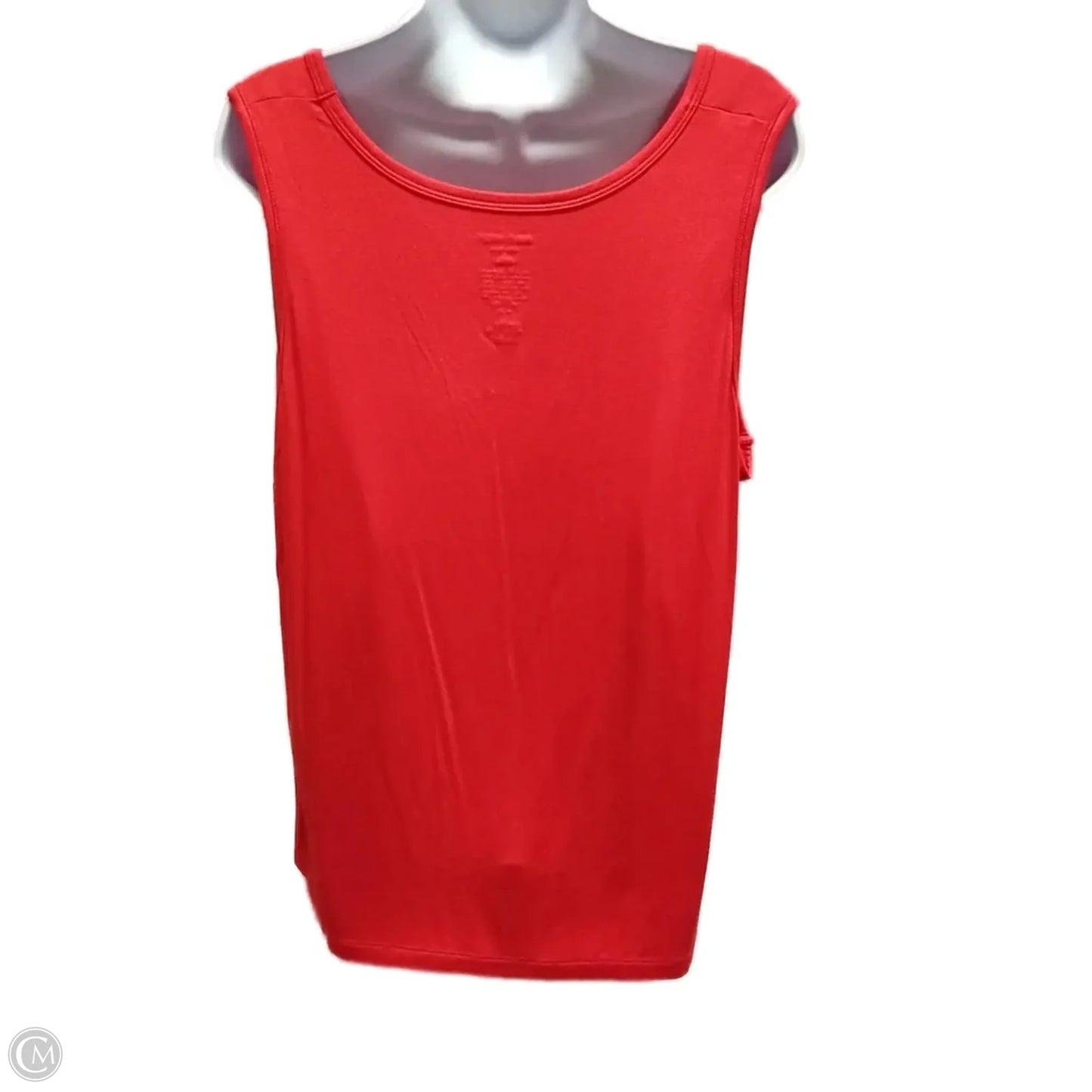 Top Short Sleeve Basic By Nine West In Red, Size: Xxl