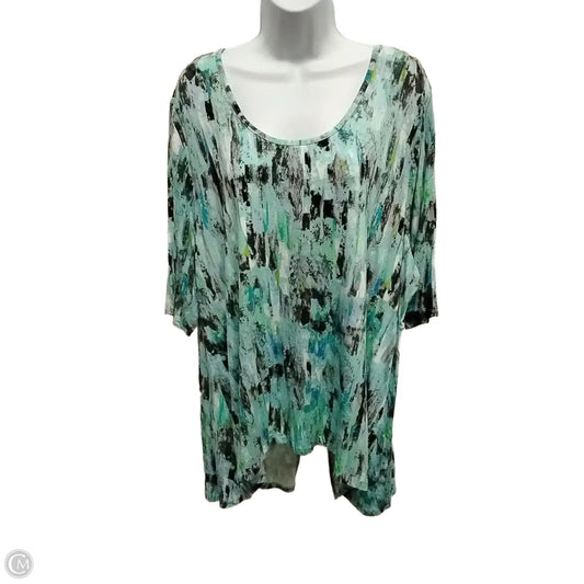 Top Long Sleeve By Premise Studio In Multi-colored, Size: 3x