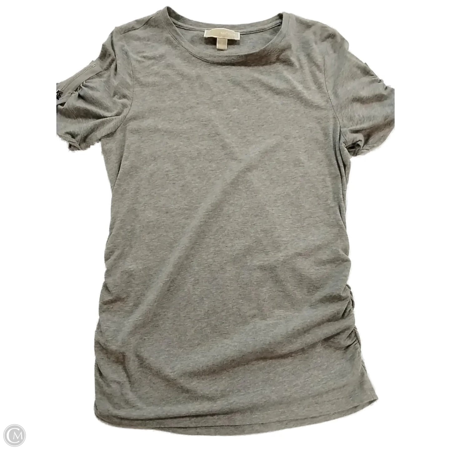 Top Short Sleeve By Michael By Michael Kors In Grey, Size: M