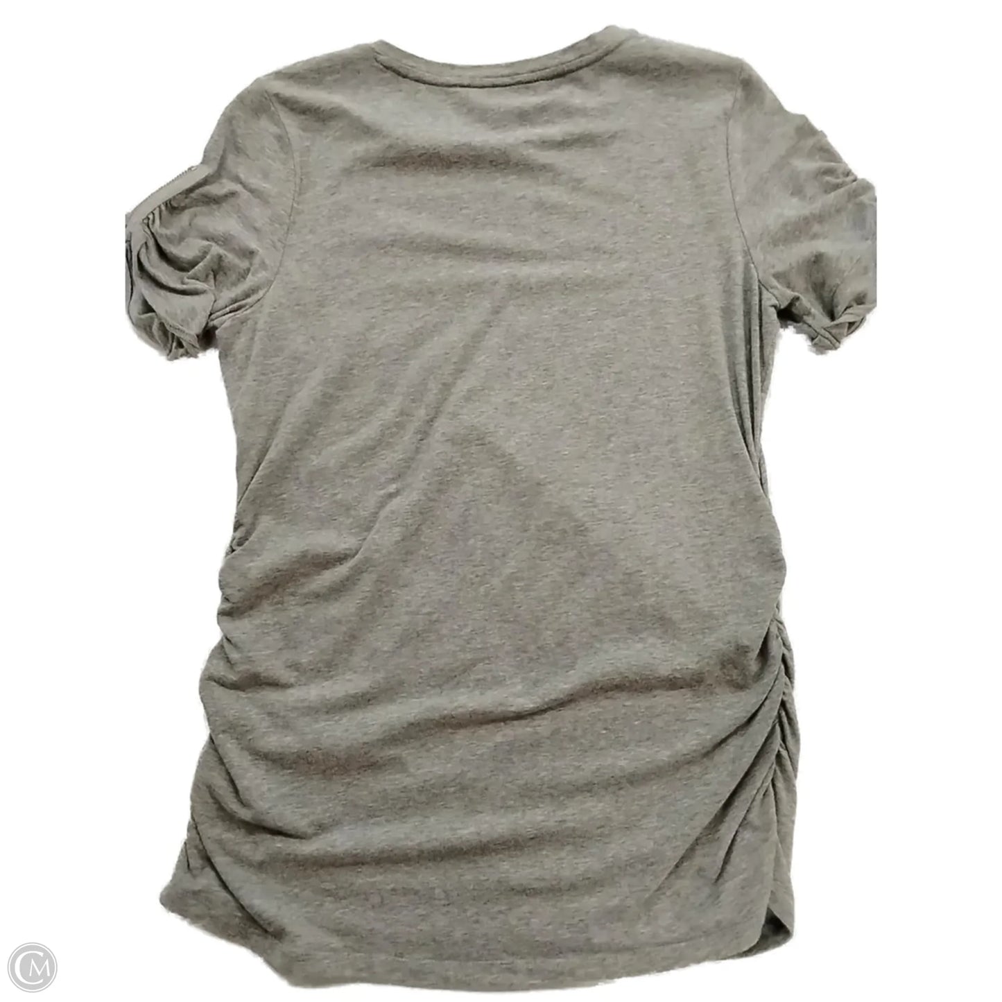 Top Short Sleeve By Michael By Michael Kors In Grey, Size: M