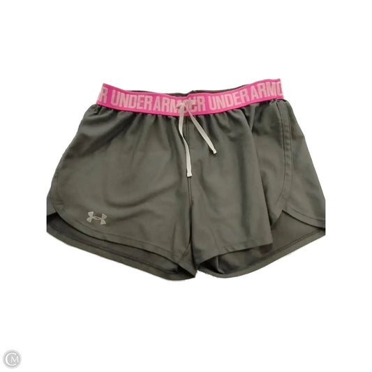 Athletic Shorts By Under Armour In Grey, Size: S