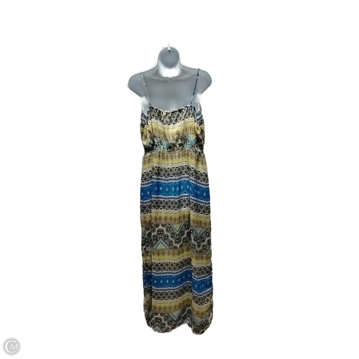 Dress Casual Maxi By Old Navy In Multi-colored, Size: Xl
