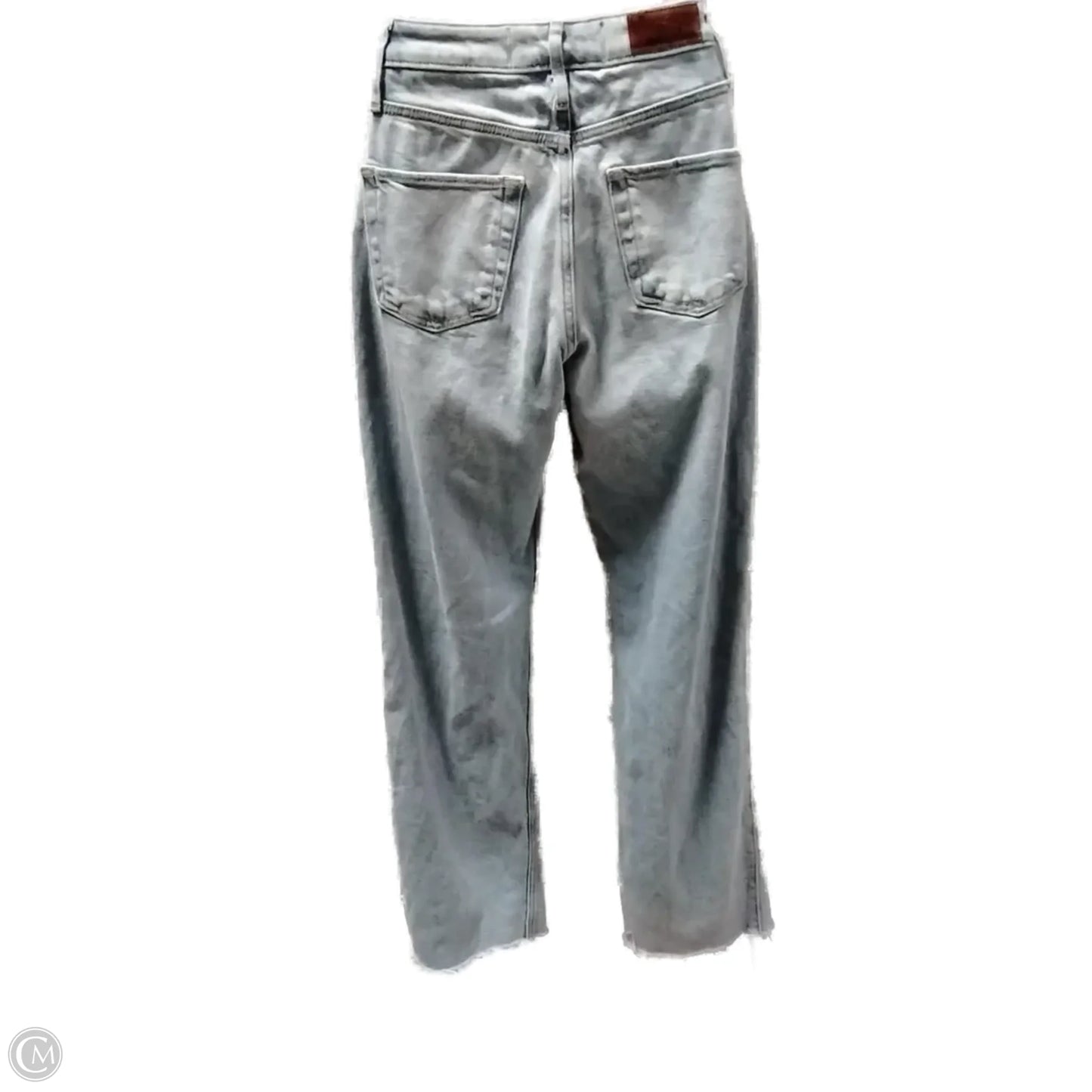 Jeans Straight By Hollister In Blue Denim, Size: 0