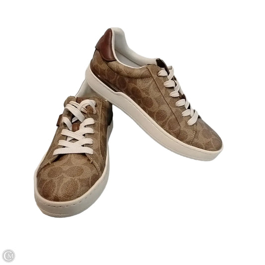 Shoes Sneakers By Coach In Brown, Size: 8