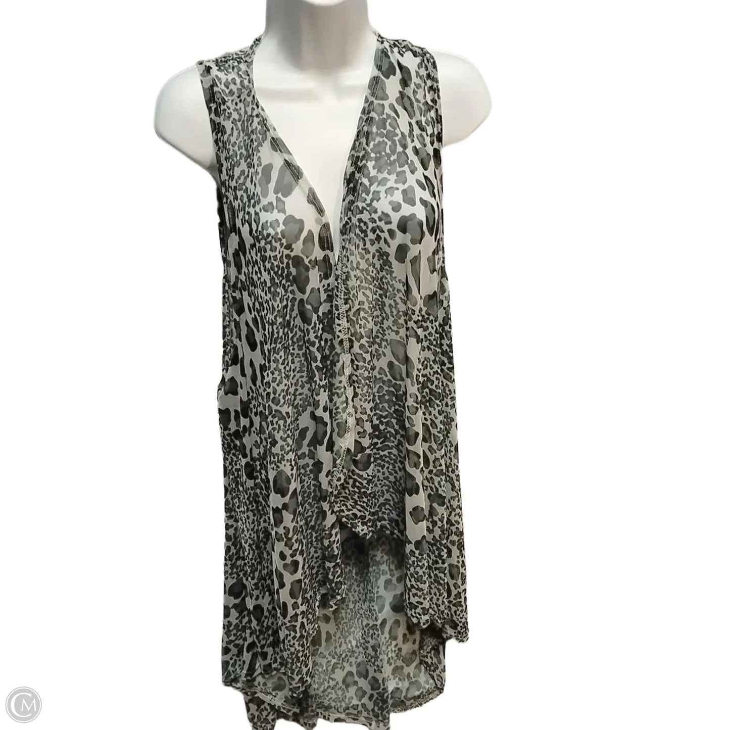 Kimono By Cme In Animal Print, Size: Plus