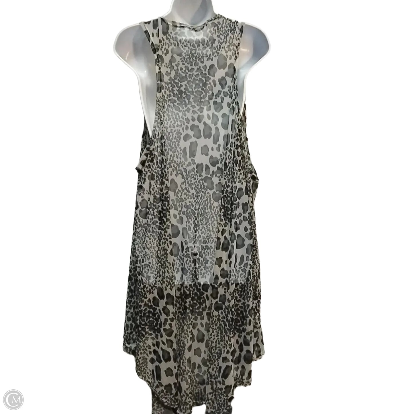 Kimono By Cme In Animal Print, Size: Plus