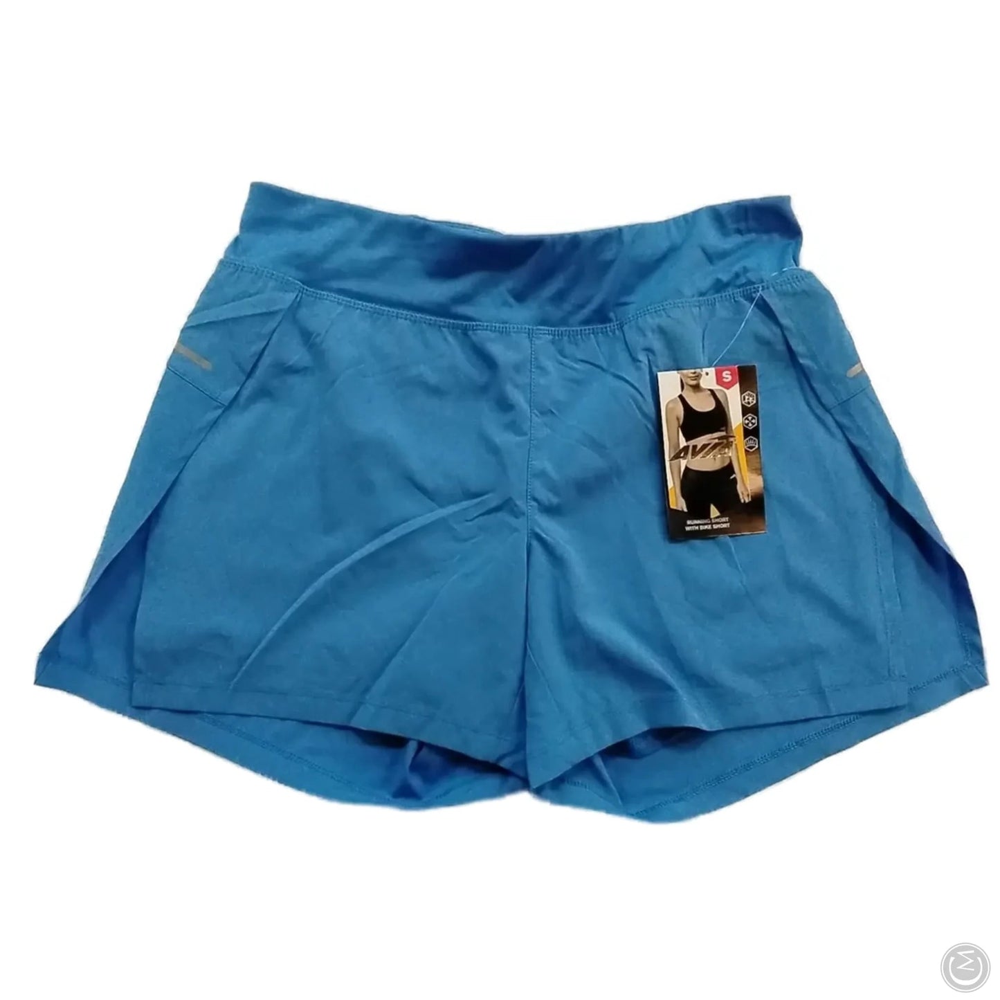 Athletic Shorts By Avia In Blue, Size: S