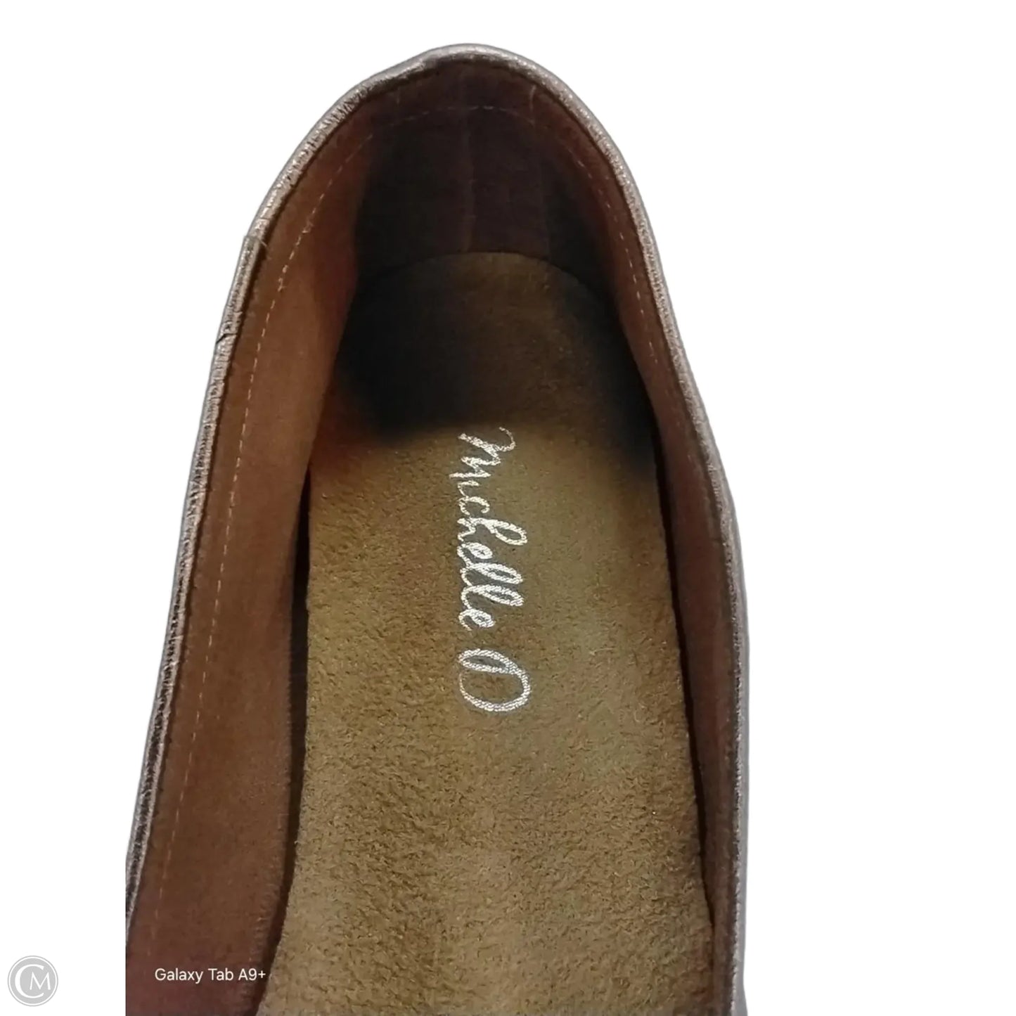 Shoes Flats By Michelle D. In Rose Gold, Size: 11
