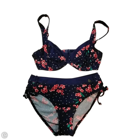 Swimsuit 2pc By Lascana In Blue, Size: 2
