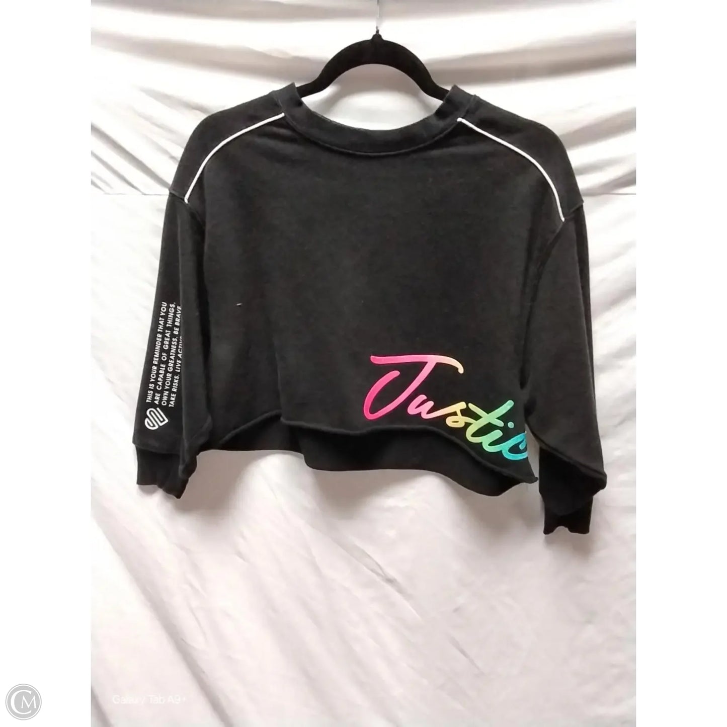 Sweater By Clothes Mentor In Black, Size: S