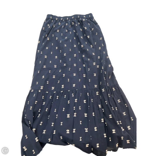 Skirt Maxi By Loft In Blue, Size: M
