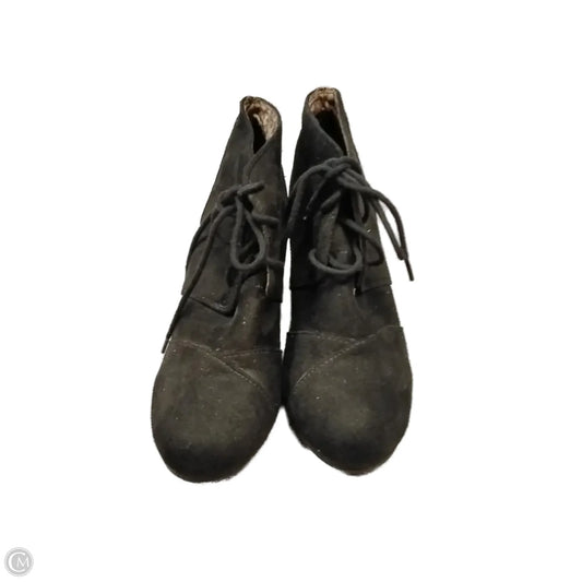 Boots Ankle Heels By City Classified In Black, Size: 8