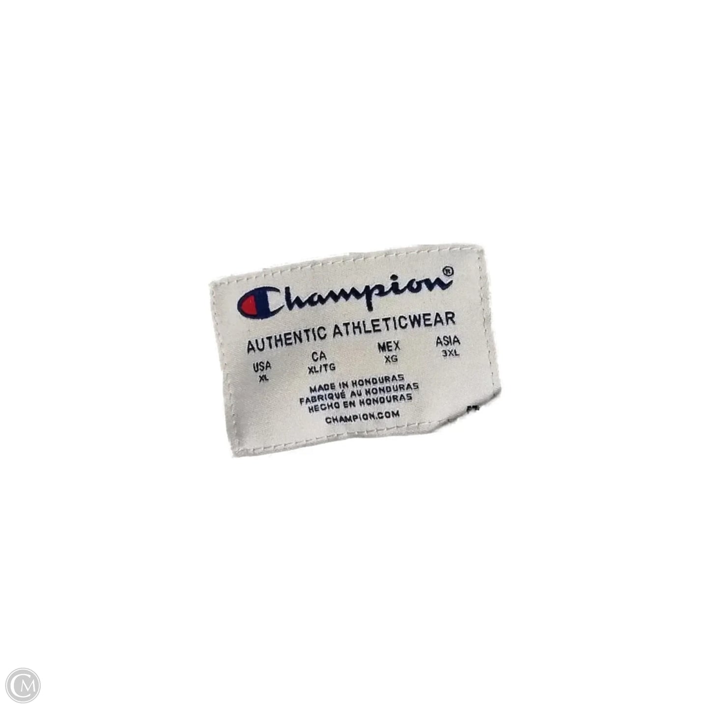 Athletic Top Long Sleeve Crewneck By Champion In Grey, Size: Xl