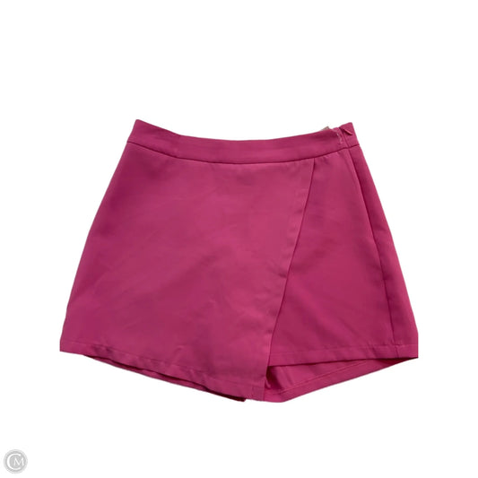 Skirt Mini & Short By Clothes Mentor In Pink, Size: L