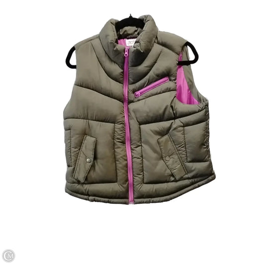 Vest Puffer & Quilted By Arizona In Green, Size: Xl