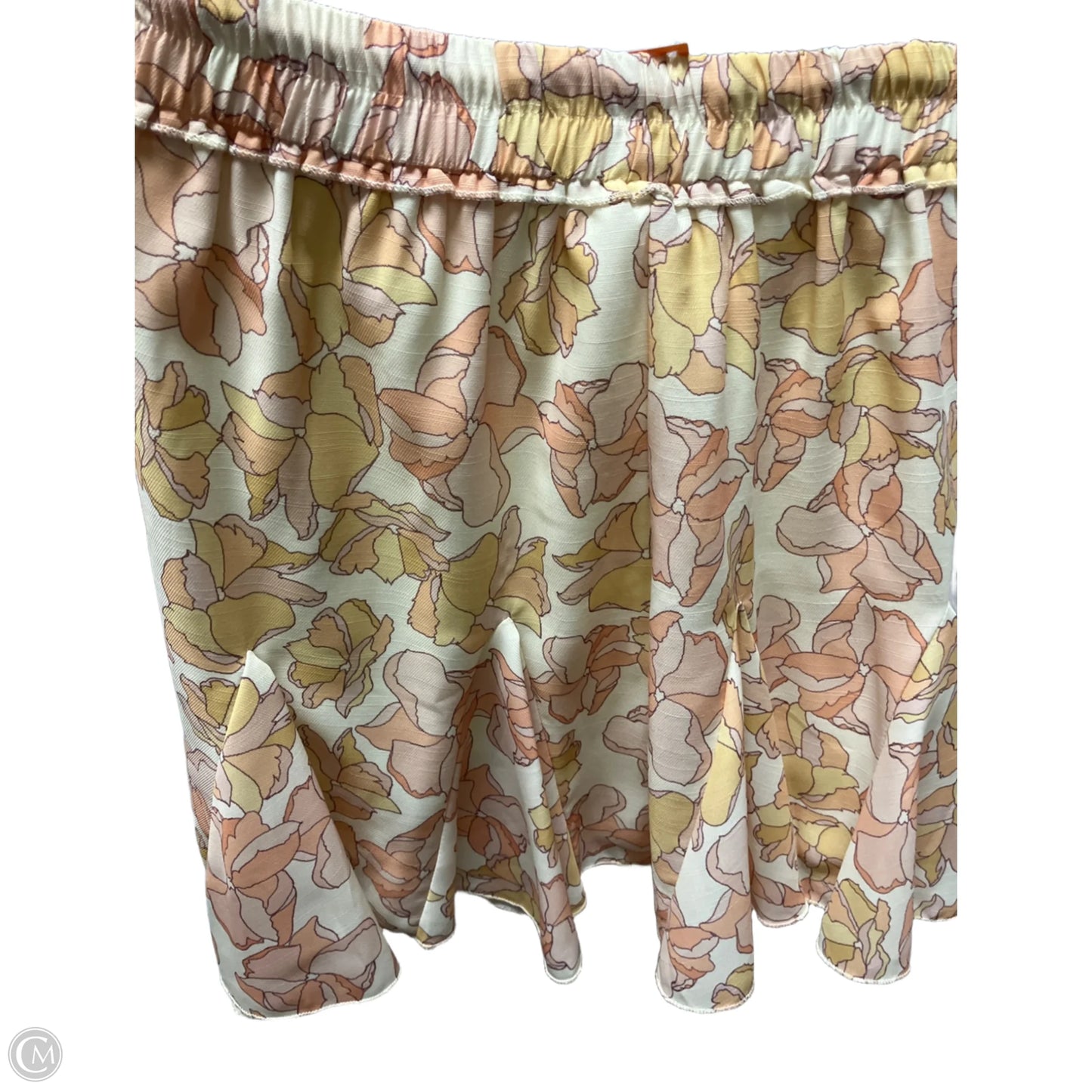 Skirt Maxi By Wishlist In Yellow, Size: L