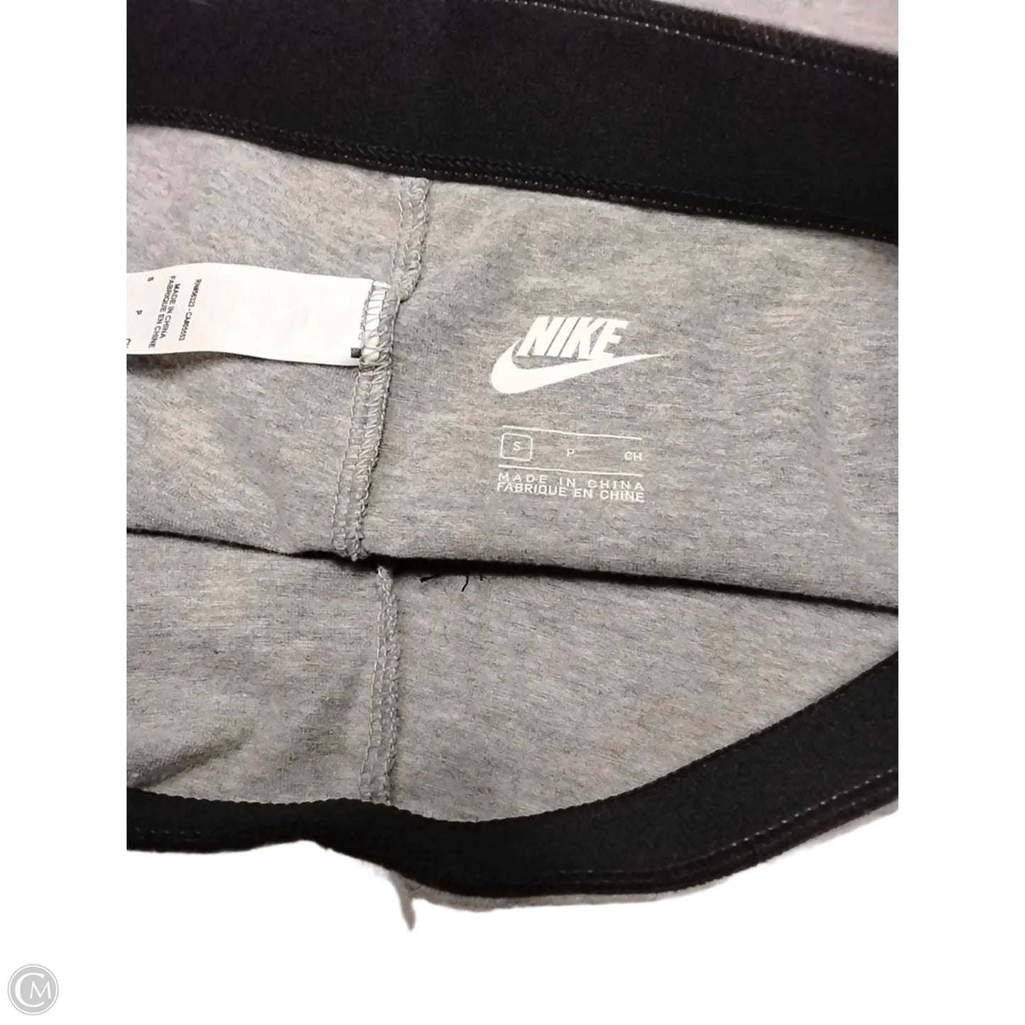 Athletic Leggings Capris By Nike Apparel In Grey & Purple, Size: Sp