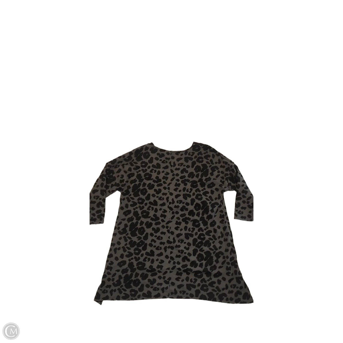 Blouse 3/4 Sleeve By Honeyme In Animal Print, Size: S