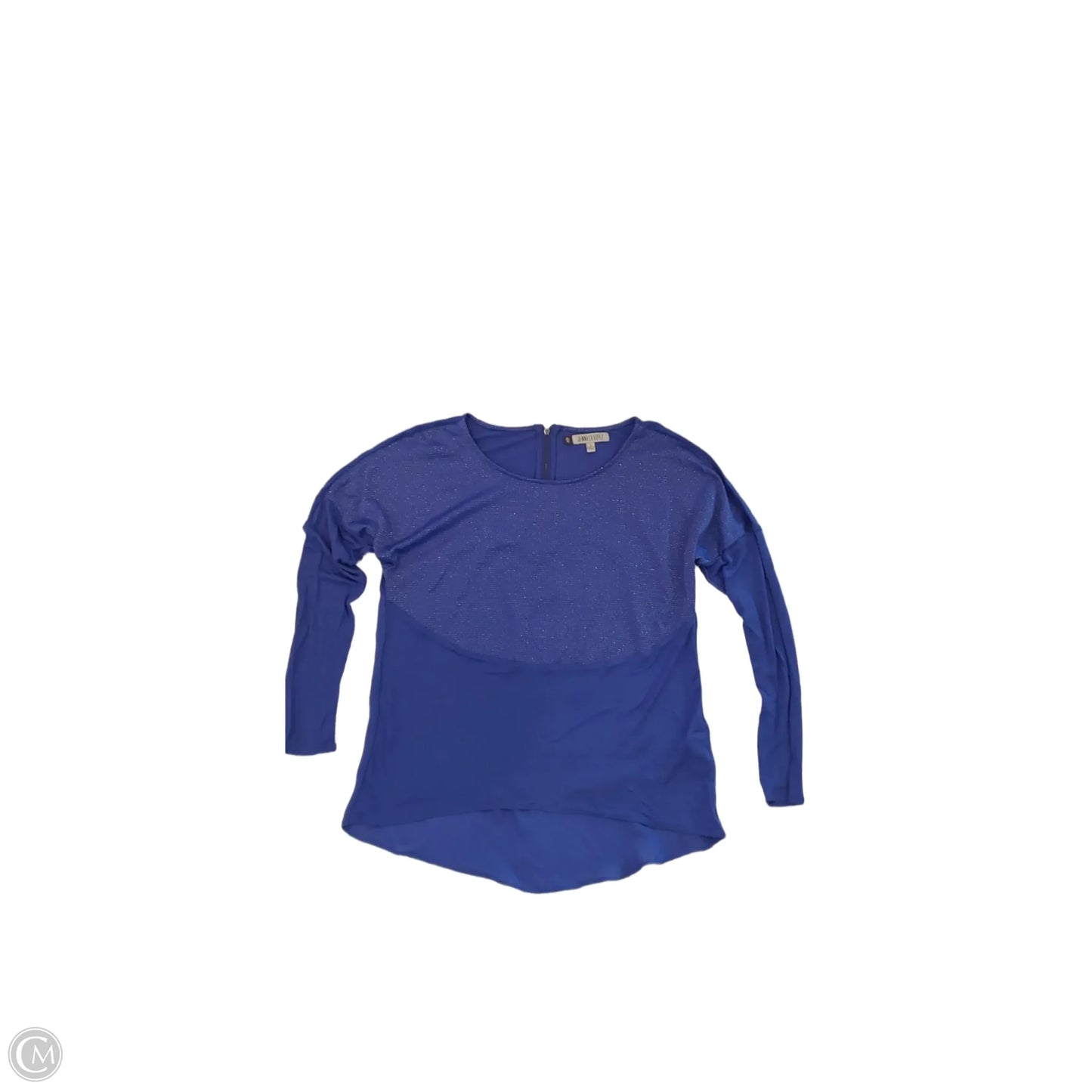 Blouse Long Sleeve By Jennifer Lopez In Purple, Size: S