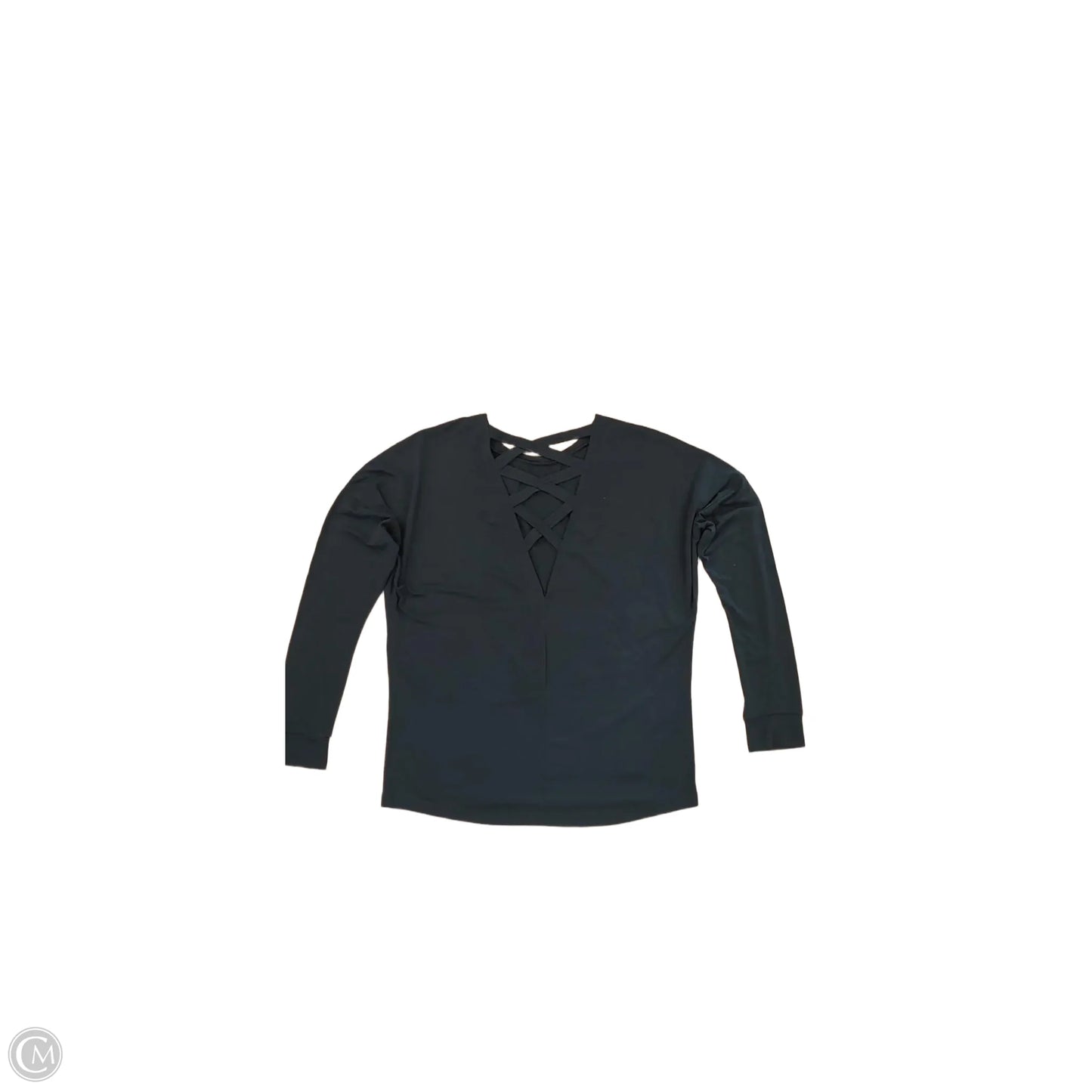Blouse Long Sleeve By Cmf In Teal, Size: S
