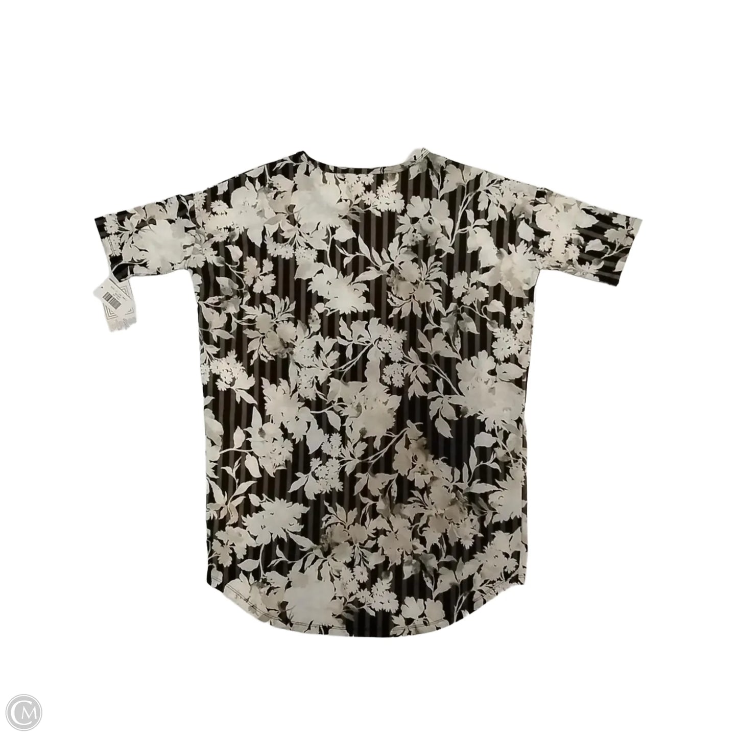 Top Short Sleeve By Lularoe In Brown, Size: Xs