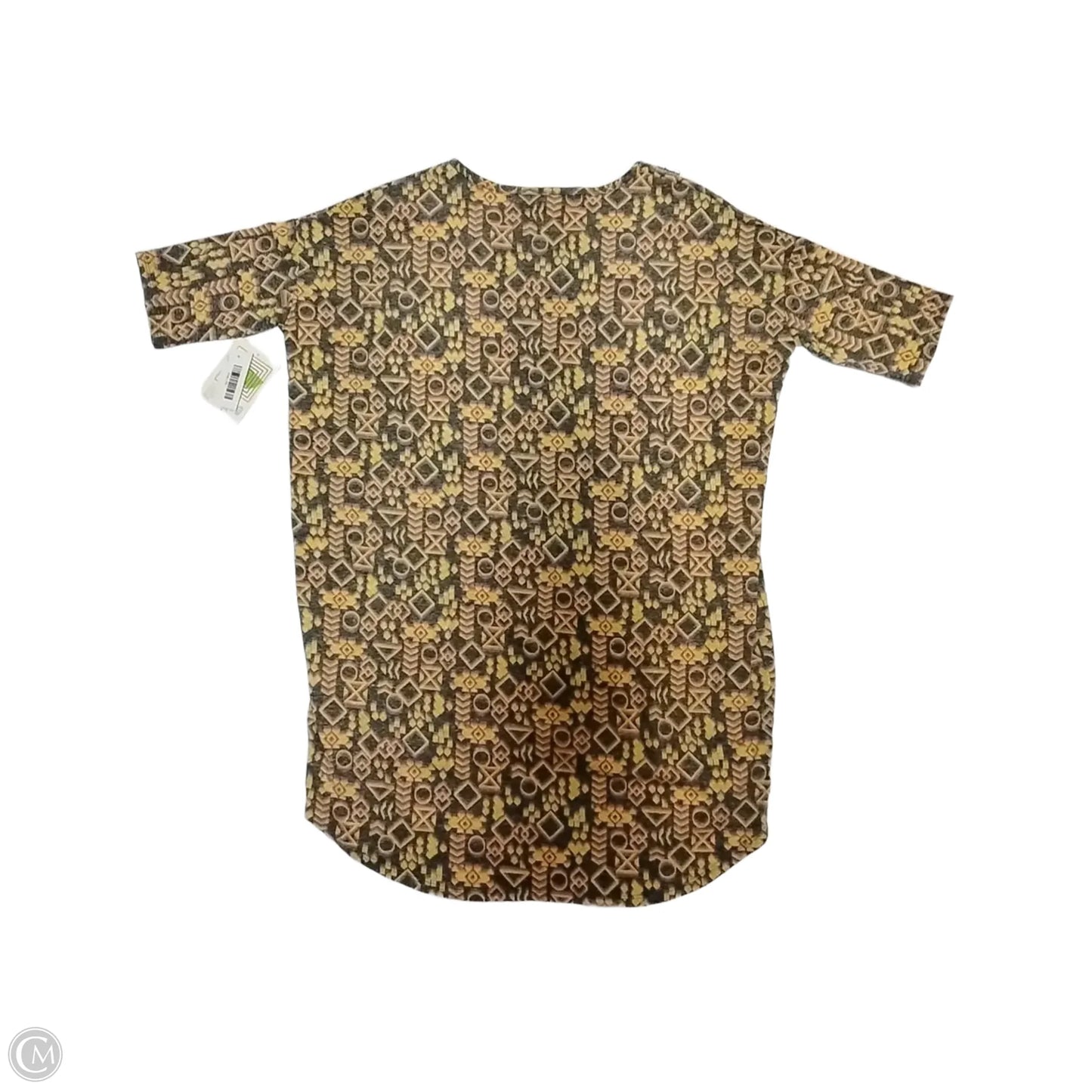 Top Short Sleeve By Lularoe In Multi-colored, Size: Xs